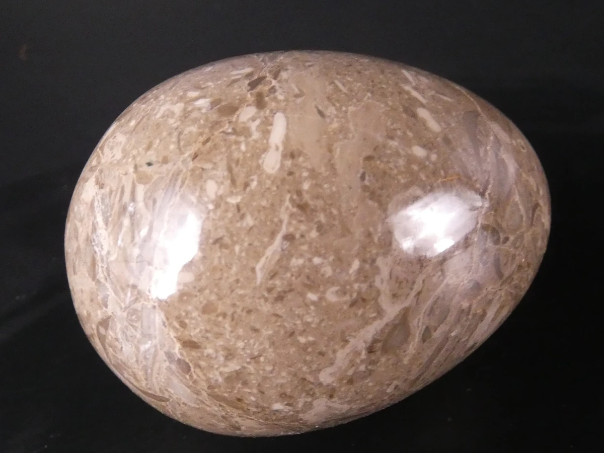 Set van 18 decoratieve stenen eieren van verschillende mineralen - foto 10