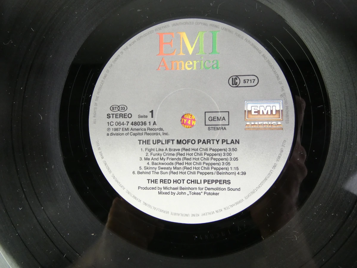 Vinylplaat The Red Hot Chili Peppers - The Uplift Mofo Party Plan - foto 14