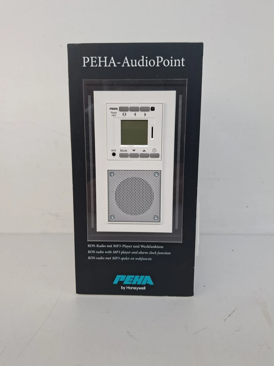 📻 PEHA AudioPoint Inbouw RDS-Radio & MP3-Speler – By Honeywell (Inclusief Infrarood Afstandsbediening) - foto 2