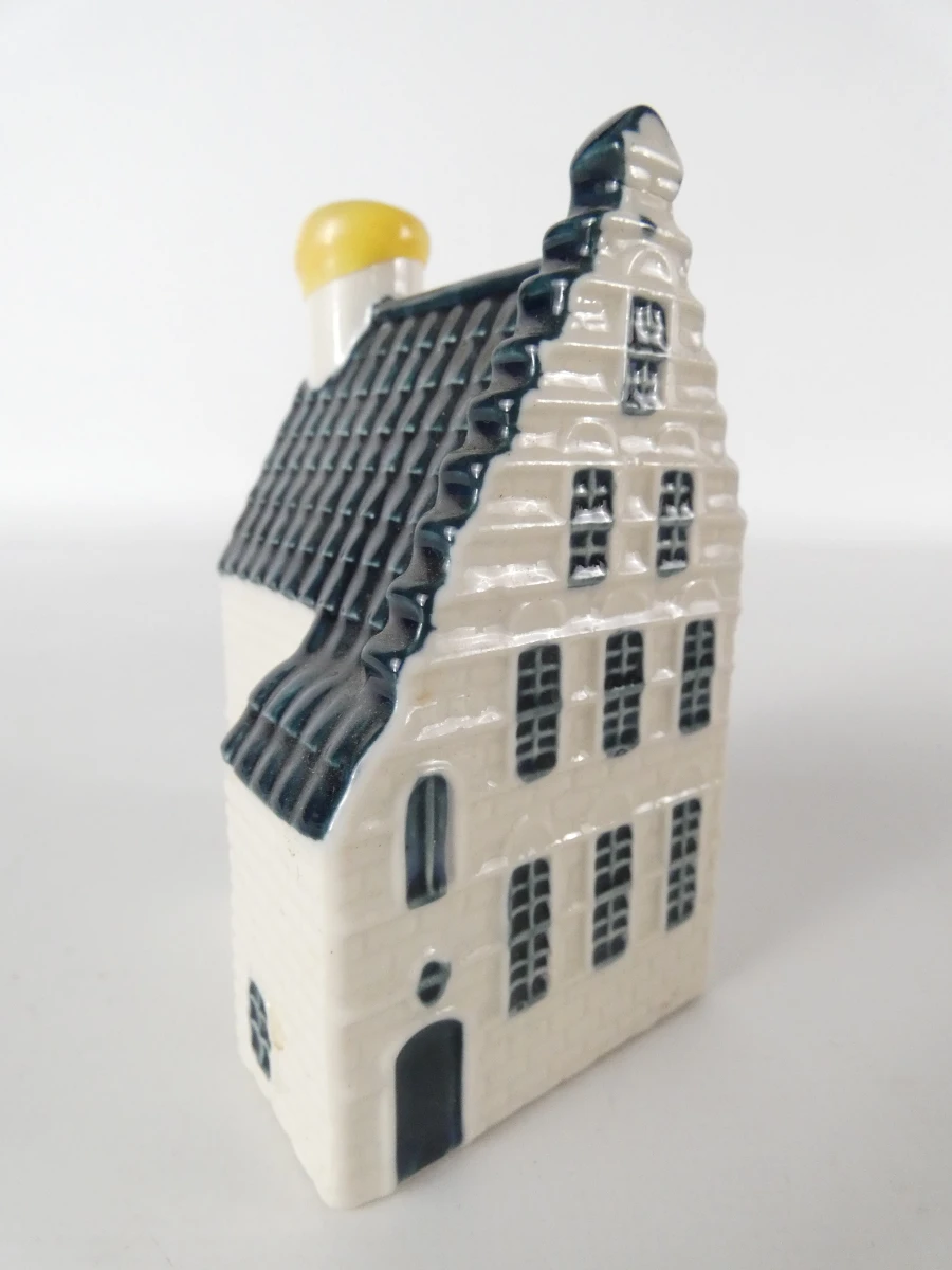 8 Delfts Blauwe KLM keramische huisjes - foto 2