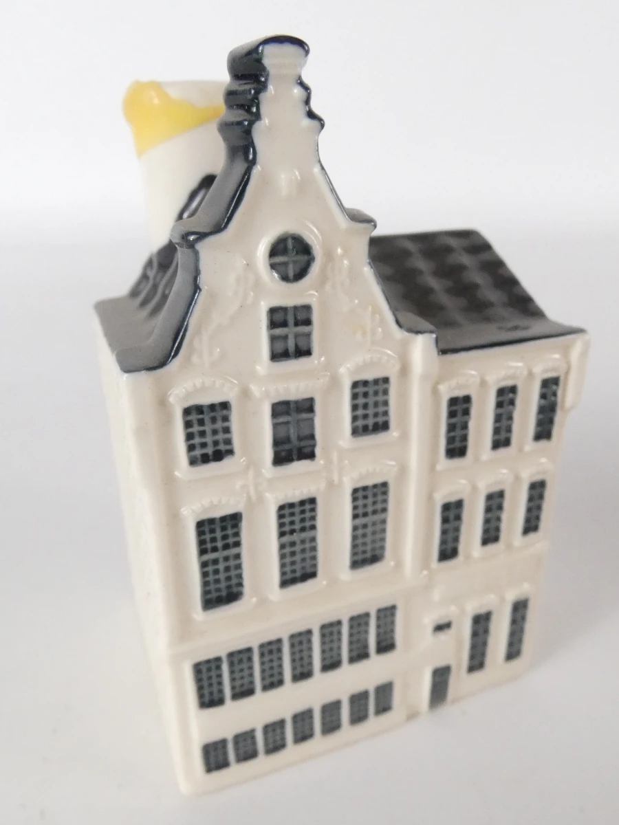 8 Delfts Blauwe KLM keramische huisjes - foto 3