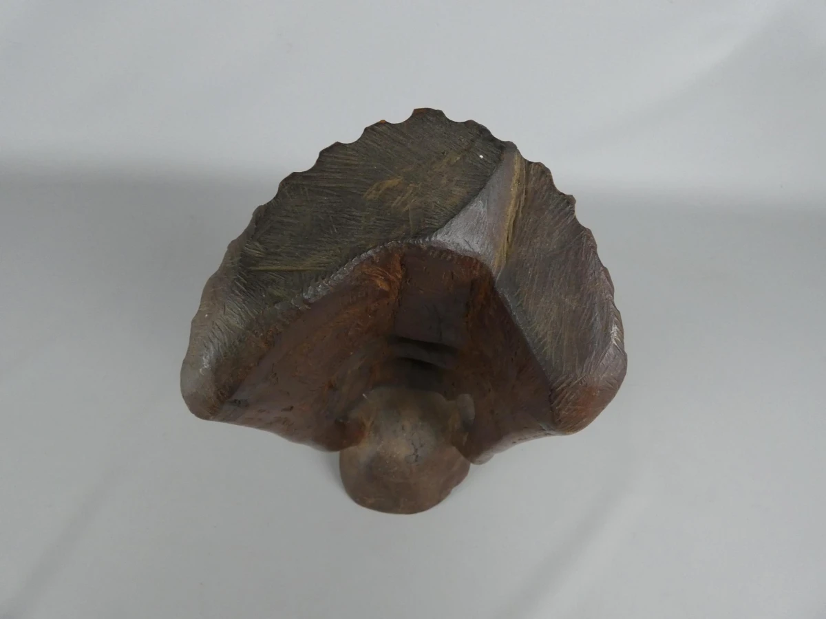 Houten tribaal masker - foto 4