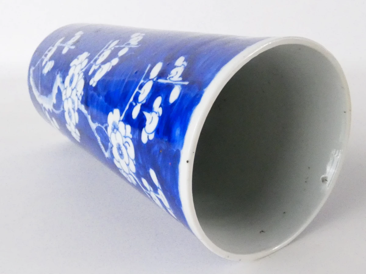 Blauw-witte keramische vazen met bloemmotief - foto 10