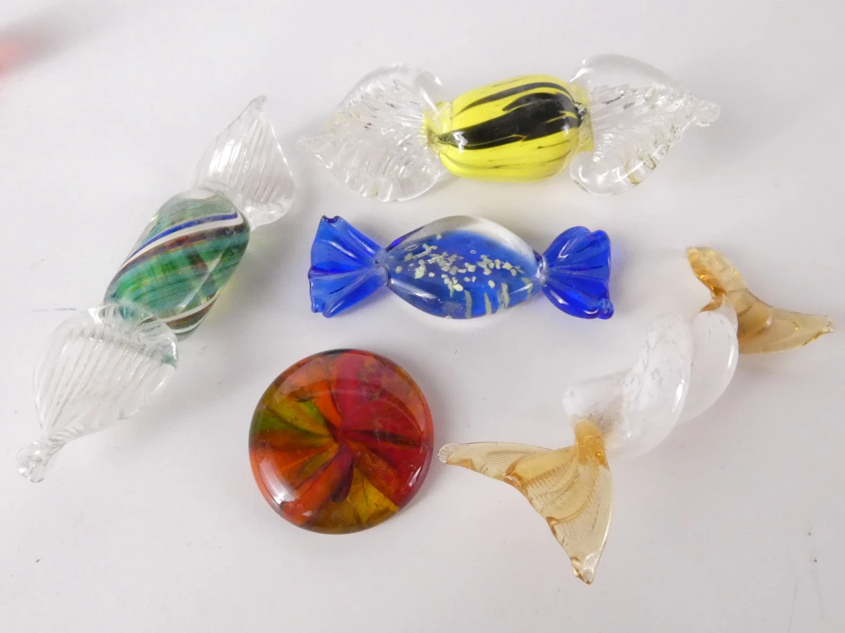 Glazen snoepjes (52 stuks), Murano Stijl - foto 6