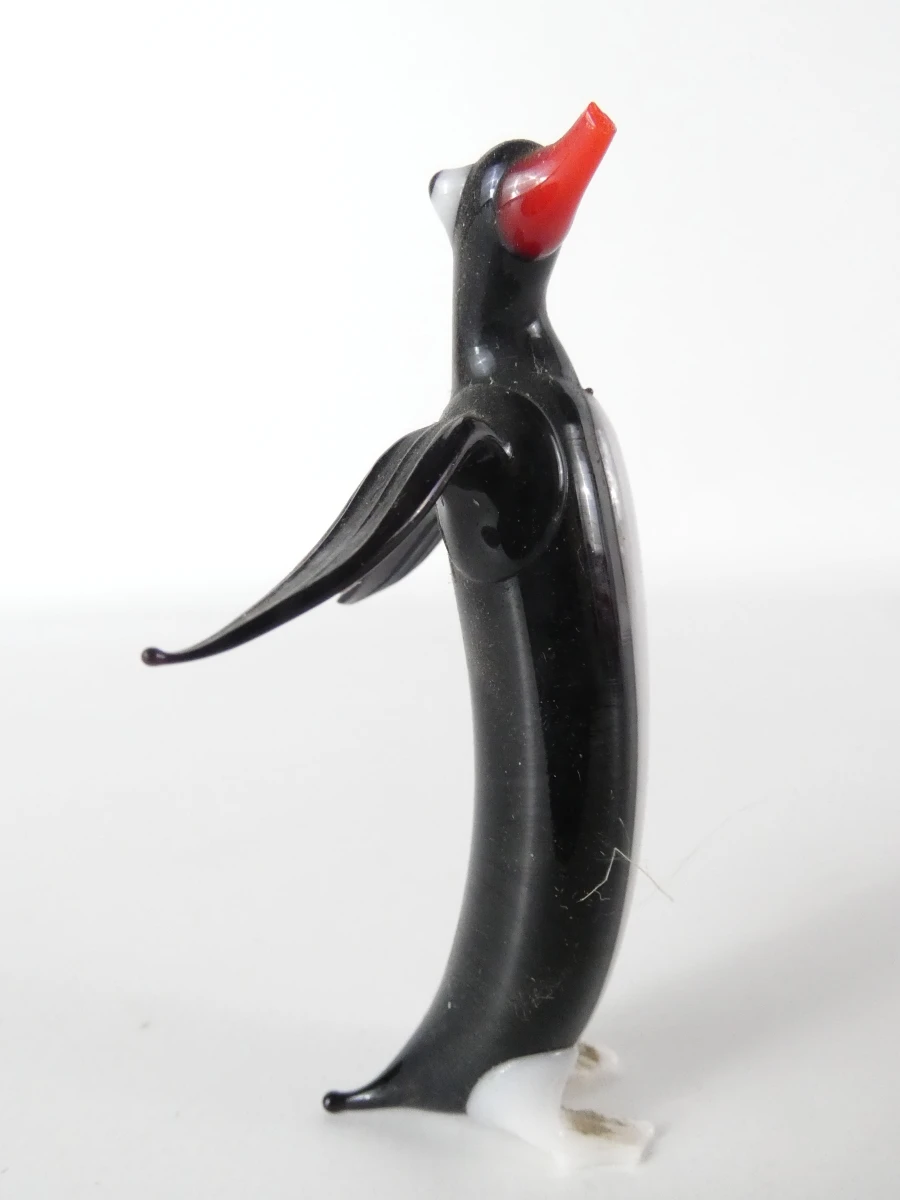 Set van diverse glazen dierfiguren - foto 3