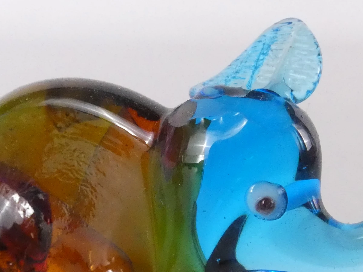 Set van diverse glazen dierfiguren - foto 9