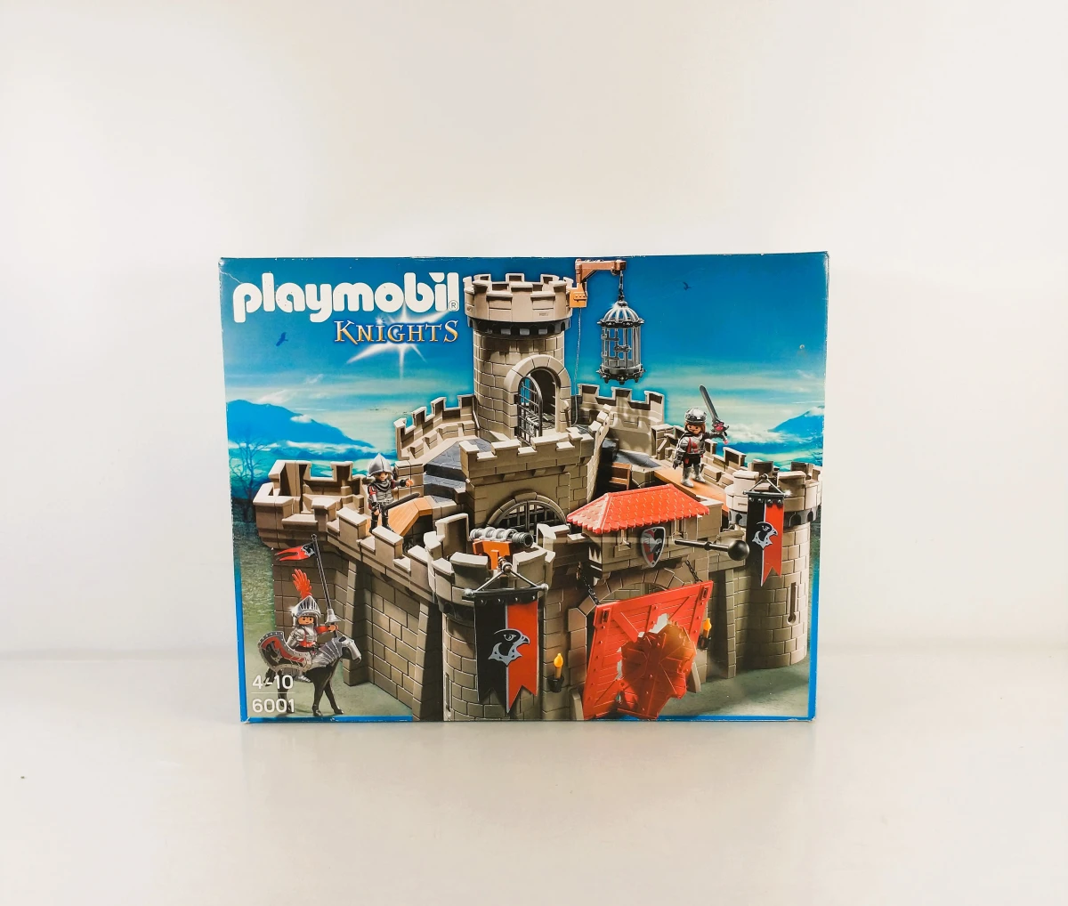 PLAYMOBIL Knights 6001 Falkenritterburg met doos en figuren – kavel bij De Kringwinkel, Turnhout