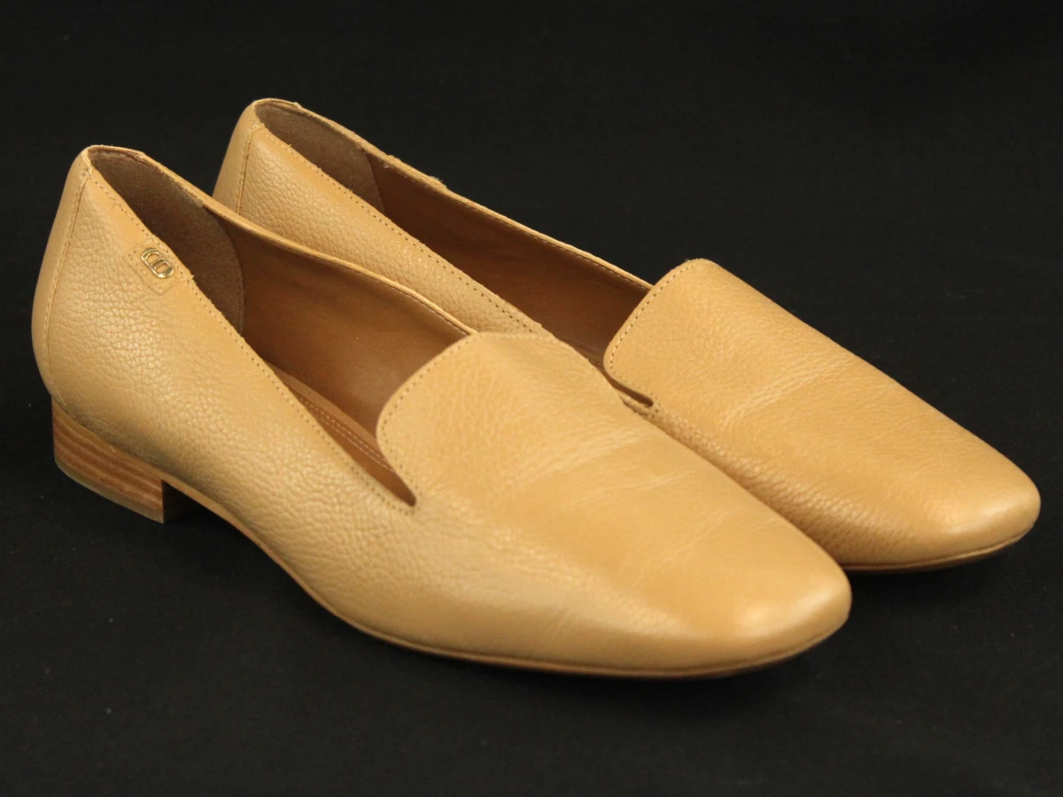 Dune London Gael luxe beige lederen loafers - foto 2