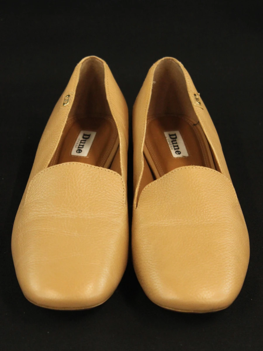 Dune London Gael luxe beige lederen loafers - foto 3