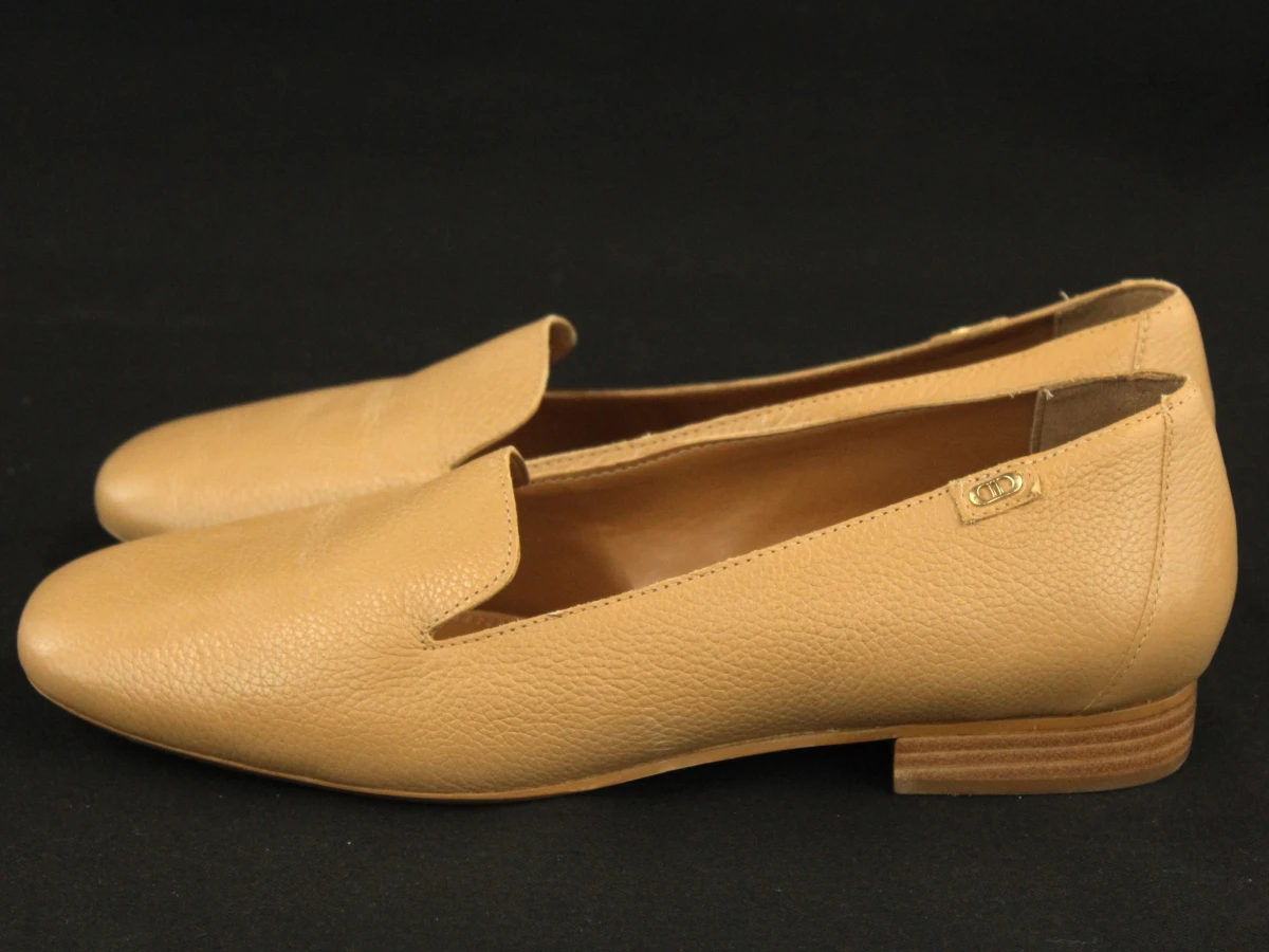 Dune London Gael luxe beige lederen loafers - foto 4