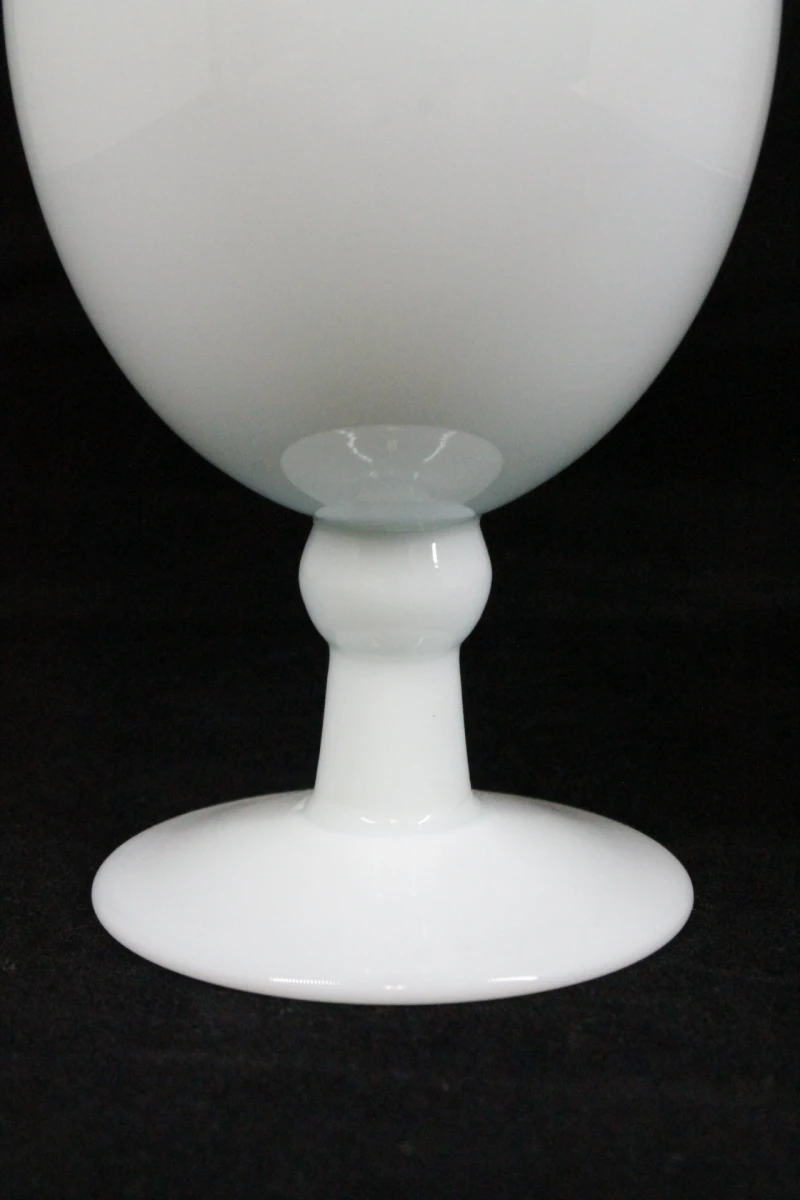 6 Vintage witte opaline wijnglazen - foto 4