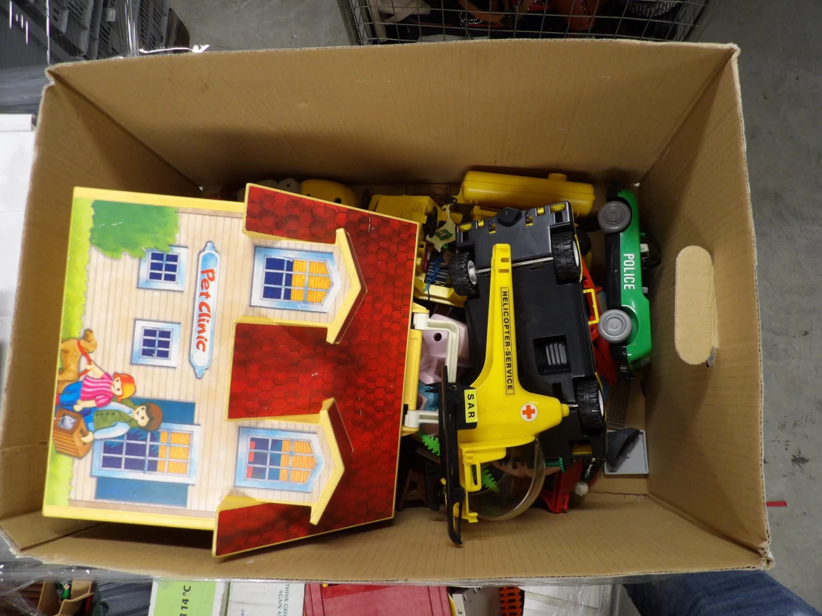 65 kg aan losse Playmobil onderdelen/figuurtjes - foto 3