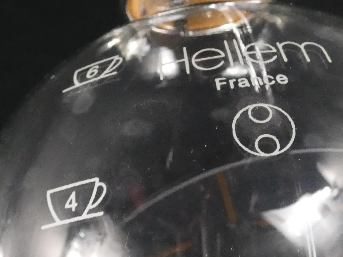 Vintage Hellem glazen koffiezetapparaat in originele doos(OVP) - foto 15
