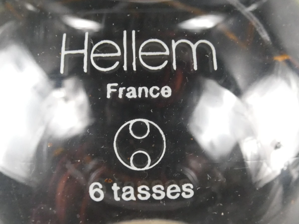 Vintage Hellem glazen koffiezetapparaat in originele doos(OVP) - foto 18
