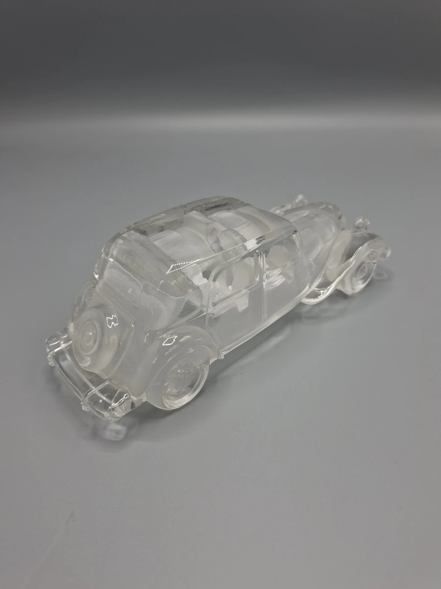 🚗 Vintage Hofbauer 'Magic Crystal' Citroën Traction Avant – 24% PbO Volledig Loodkristal - foto 6