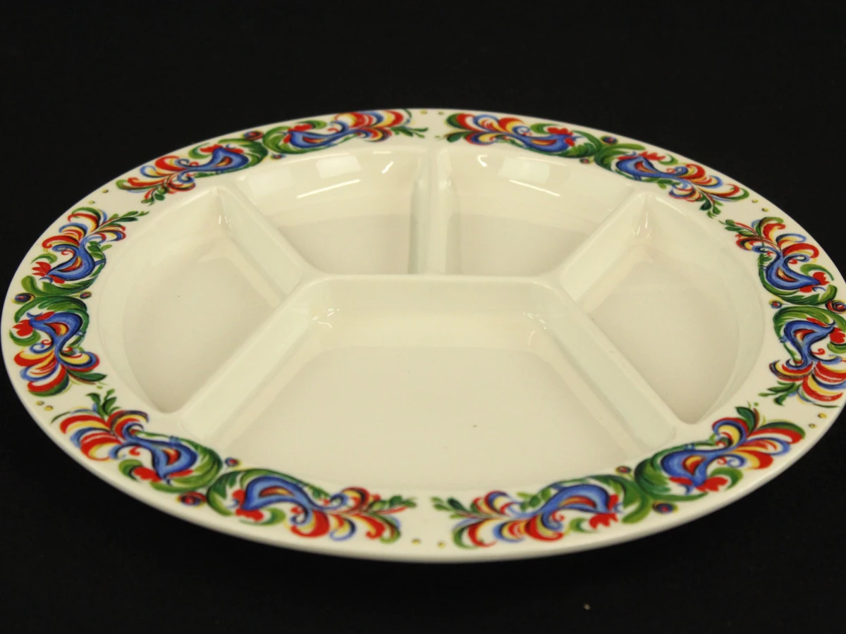 Villeroy & Boch Rooster design set van 8 vintage fondueborden - foto 3