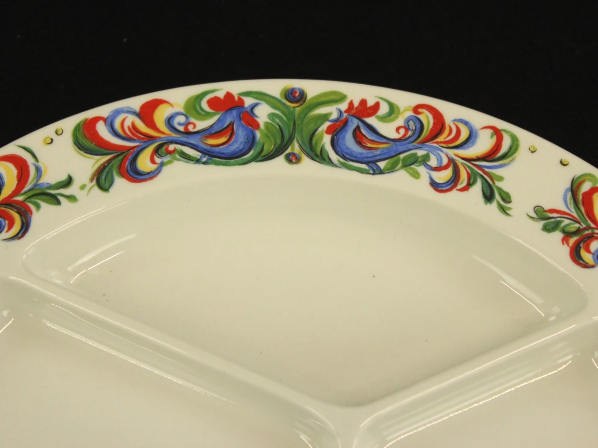 Villeroy & Boch Rooster design set van 8 vintage fondueborden - foto 5