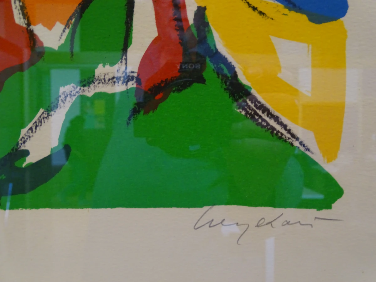Gesigneerde litho van Maurice Wyckaert - foto 3