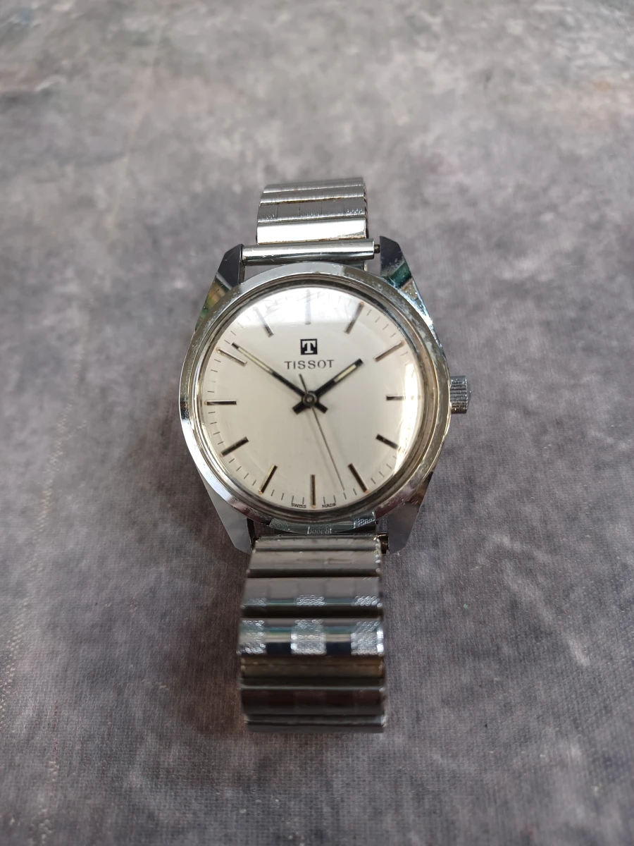 Vintage Tissot herenhorloge - Werkende handopwinder - foto 2