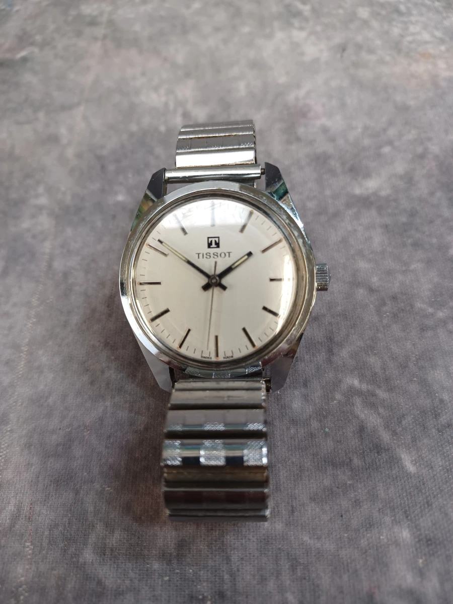 Vintage Tissot herenhorloge - Werkende handopwinder - foto 3