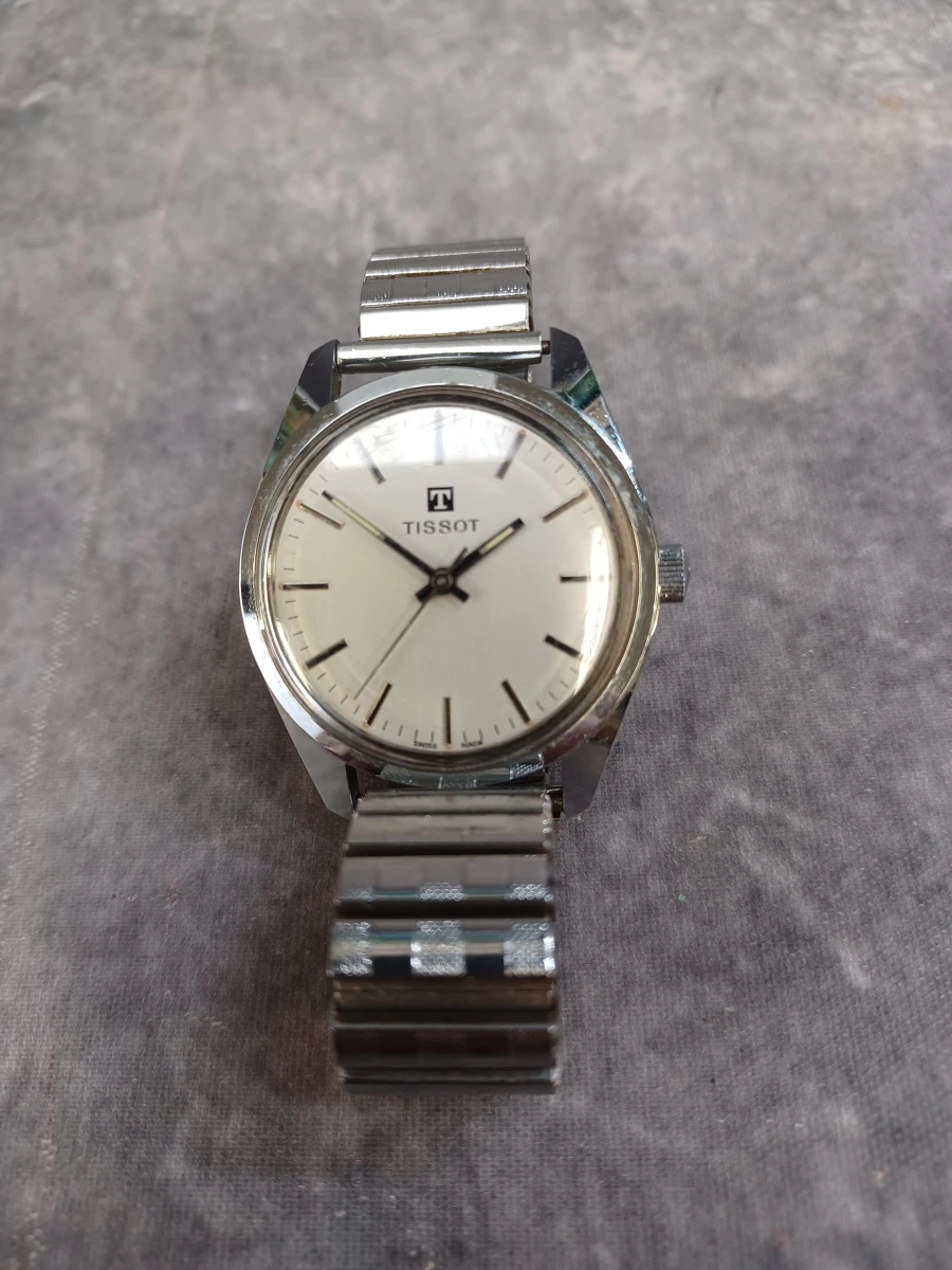 Vintage Tissot herenhorloge - Werkende handopwinder - foto 4
