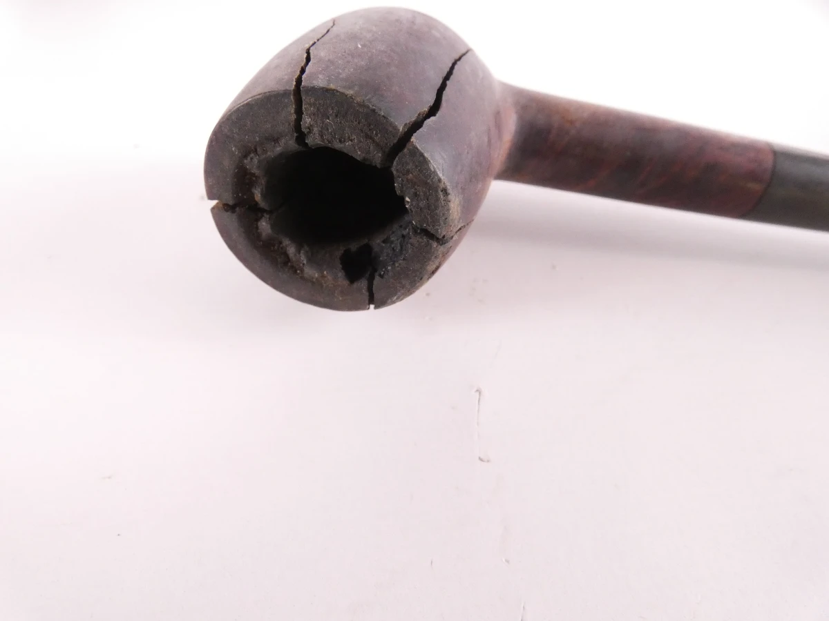 Set vintage pijpen met houten pijpenrekken - foto 14
