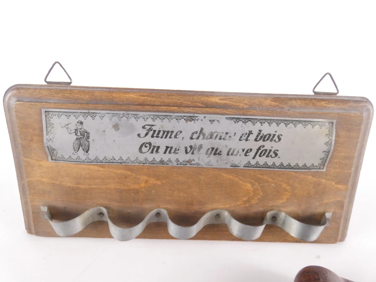 Set vintage pijpen met houten pijpenrekken - foto 25