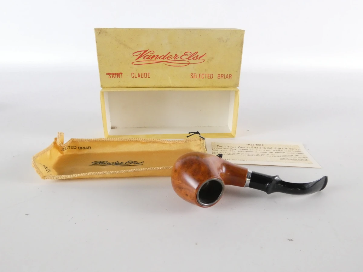 Set vintage pijpen met houten pijpenrekken - foto 34