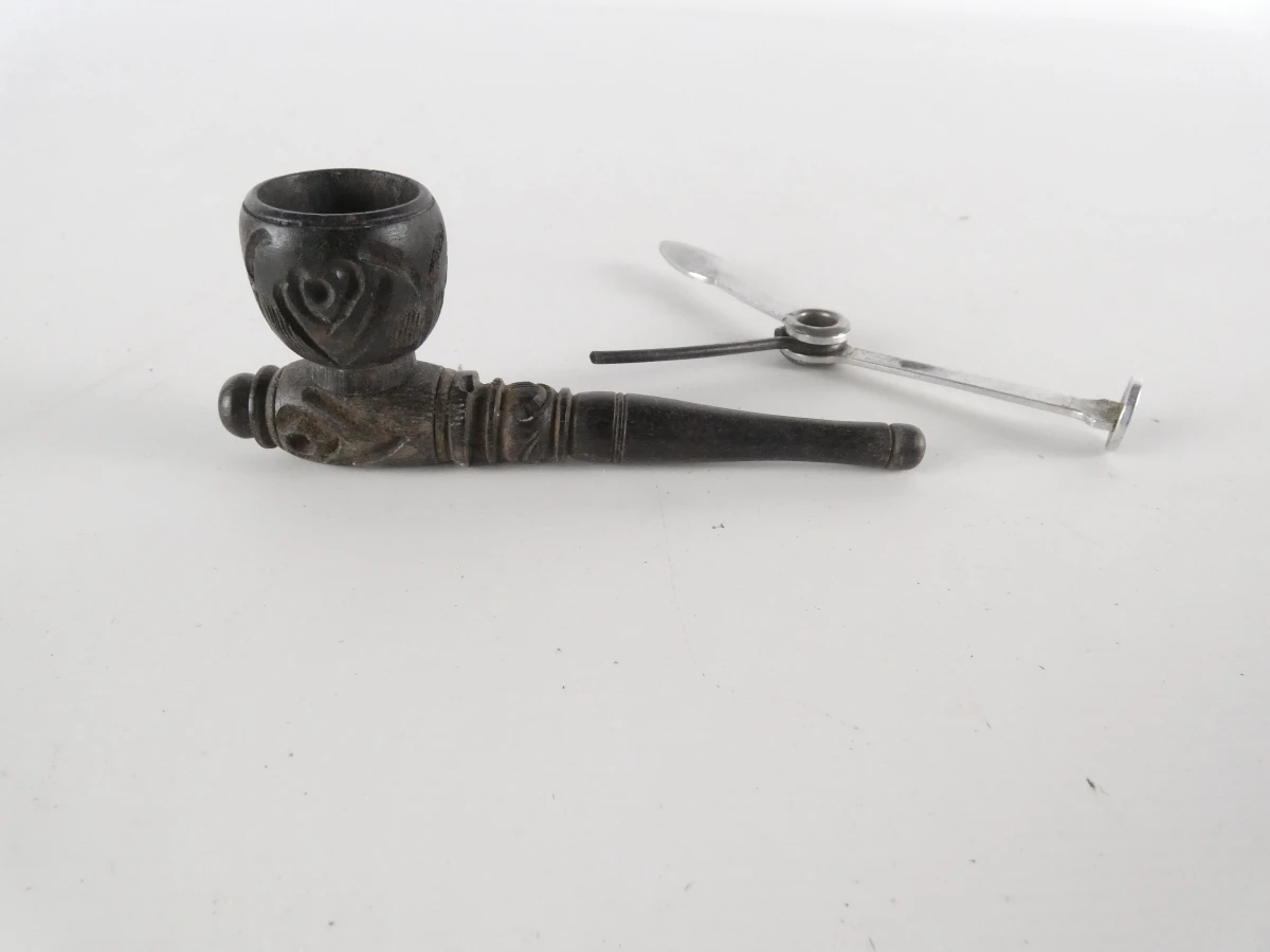 Set vintage pijpen met houten pijpenrekken - foto 50