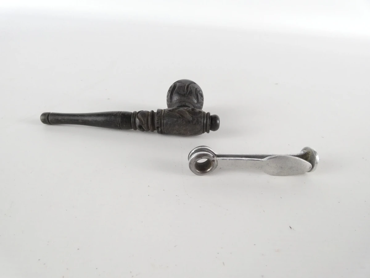 Set vintage pijpen met houten pijpenrekken - foto 51