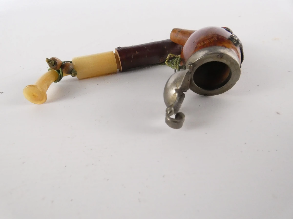 Set vintage pijpen met houten pijpenrekken - foto 58
