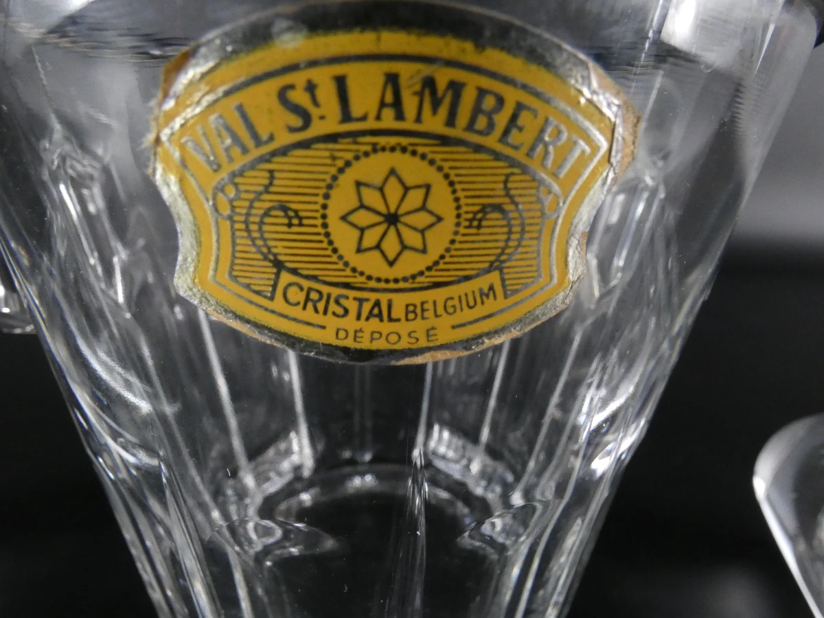 Vintage kristal- en glascollectie - Val Saint Lambert - foto 9