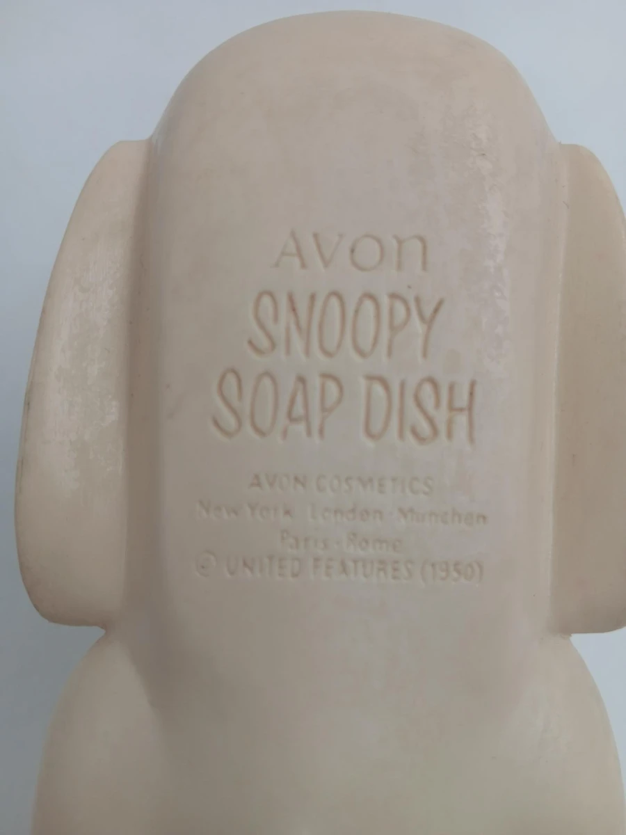 Vintage Snoopy zeepbakje van Avon - foto 4
