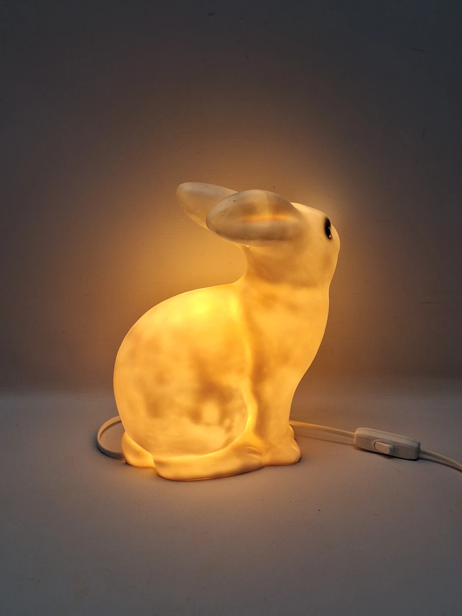 Vintage HEICO konijnenlamp - Duits design, model 63.312 - foto 3