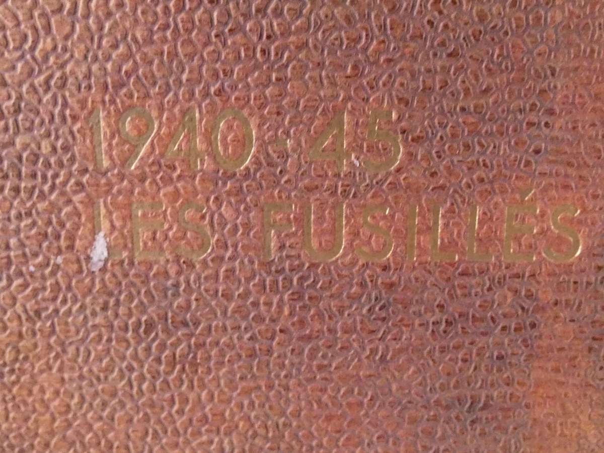 Boek Héros et Martyrs 1940-45 Les Fusillés - foto 7