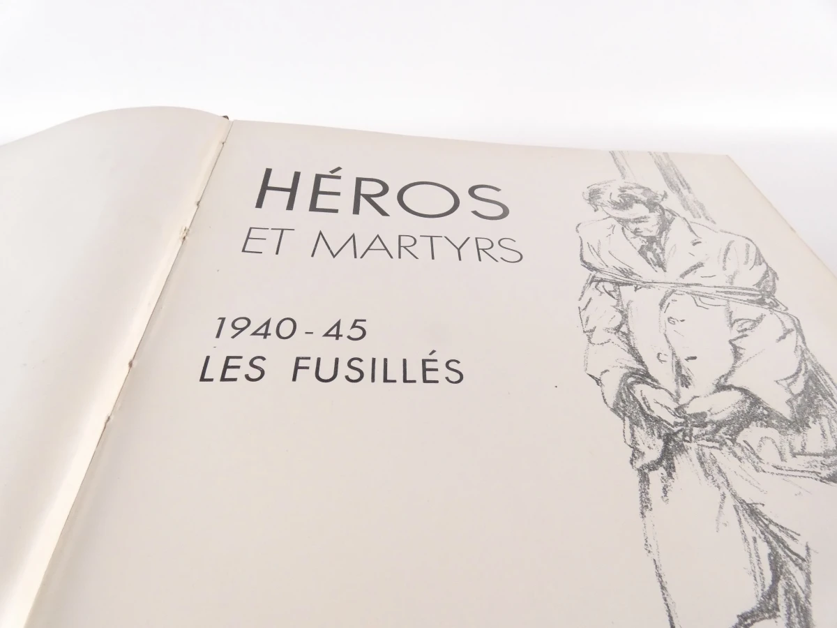 Boek Héros et Martyrs 1940-45 Les Fusillés - foto 14