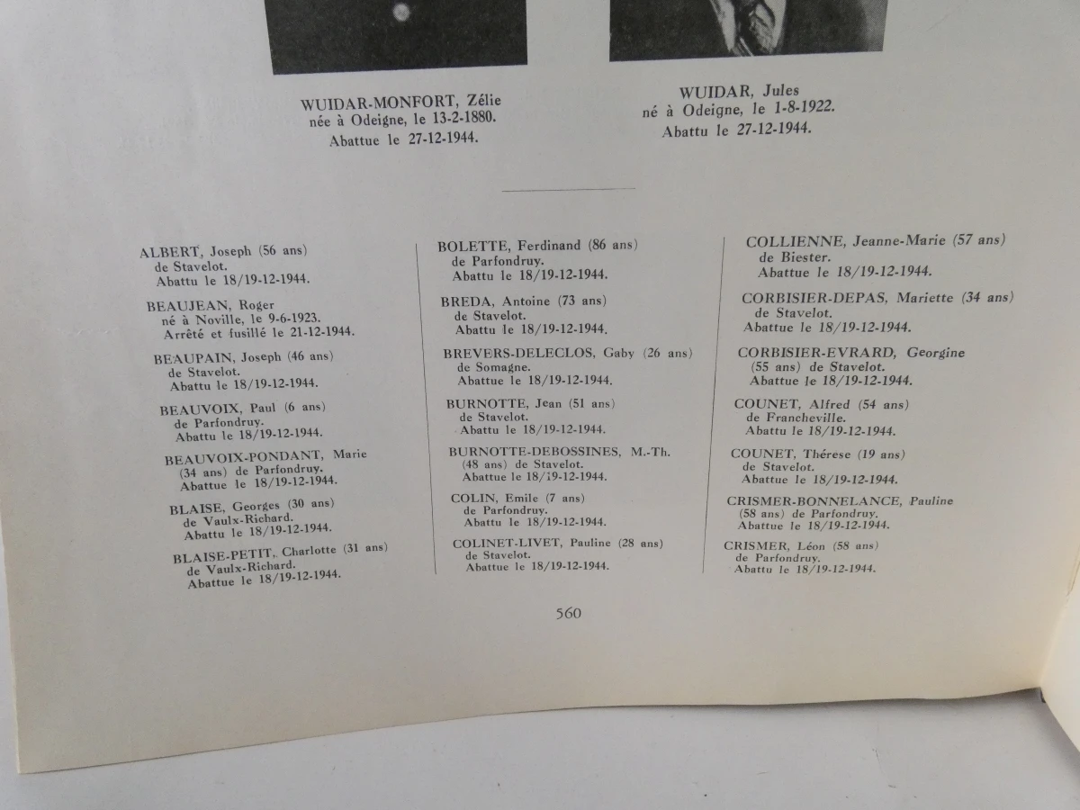 Boek Héros et Martyrs 1940-45 Les Fusillés - foto 42