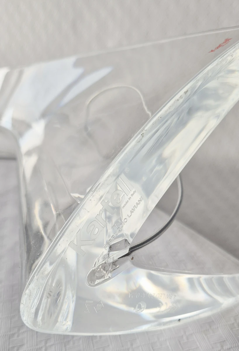 Transparante design tafellamp Kartell - foto 9