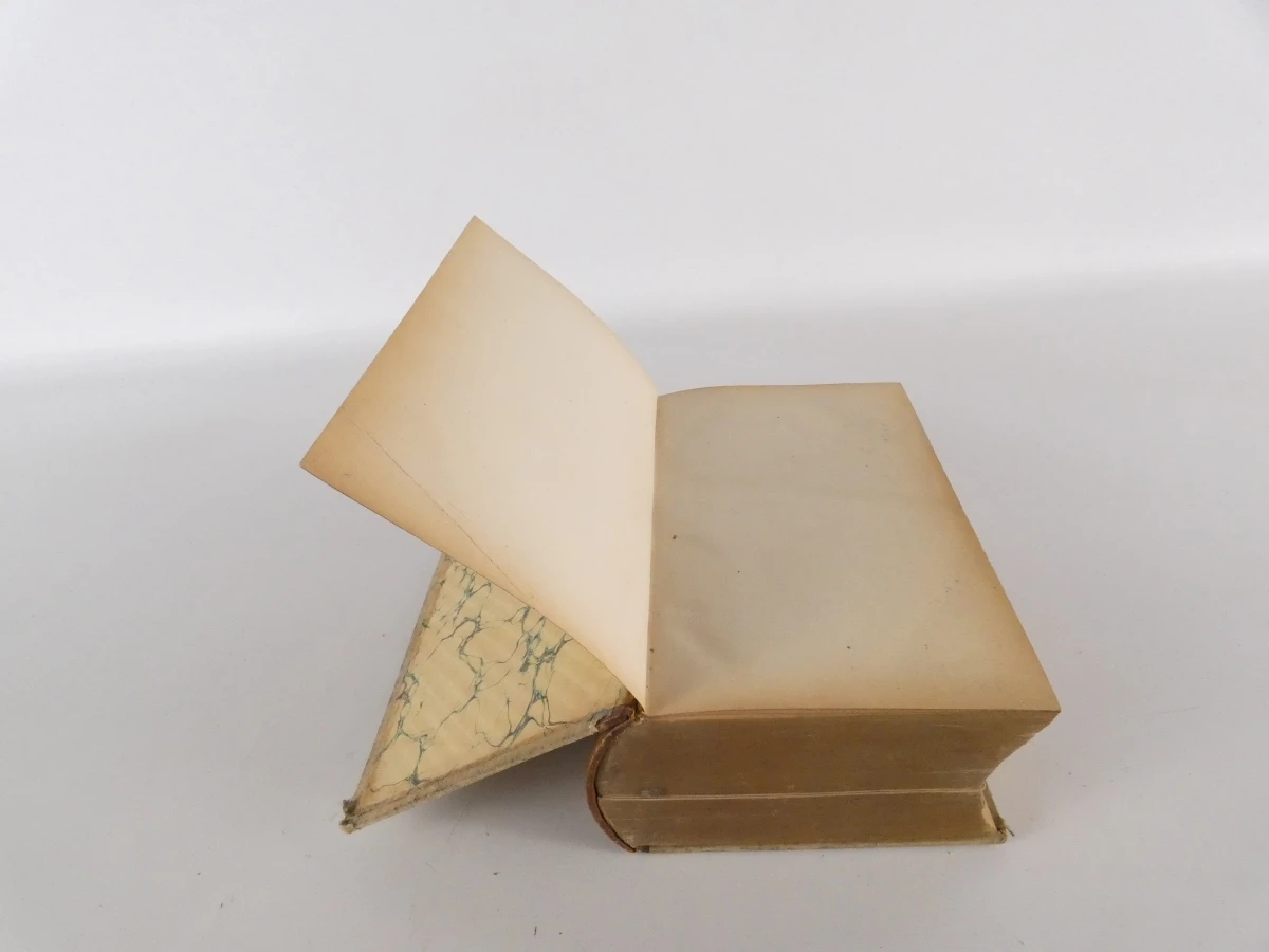 Oud Frans naslagwerk – Dictionnaire universel d'Histoire et de Géographie - foto 5