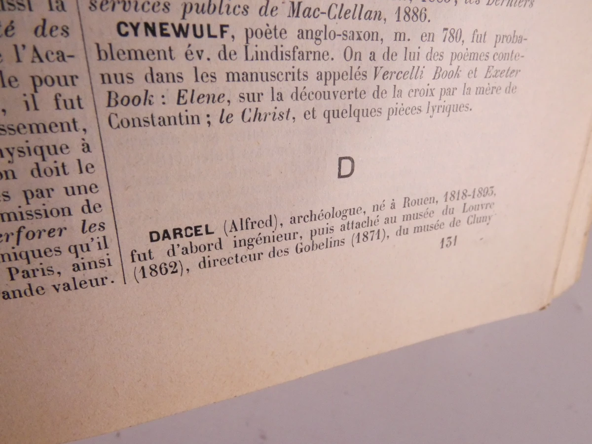 Oud Frans naslagwerk – Dictionnaire universel d'Histoire et de Géographie - foto 17
