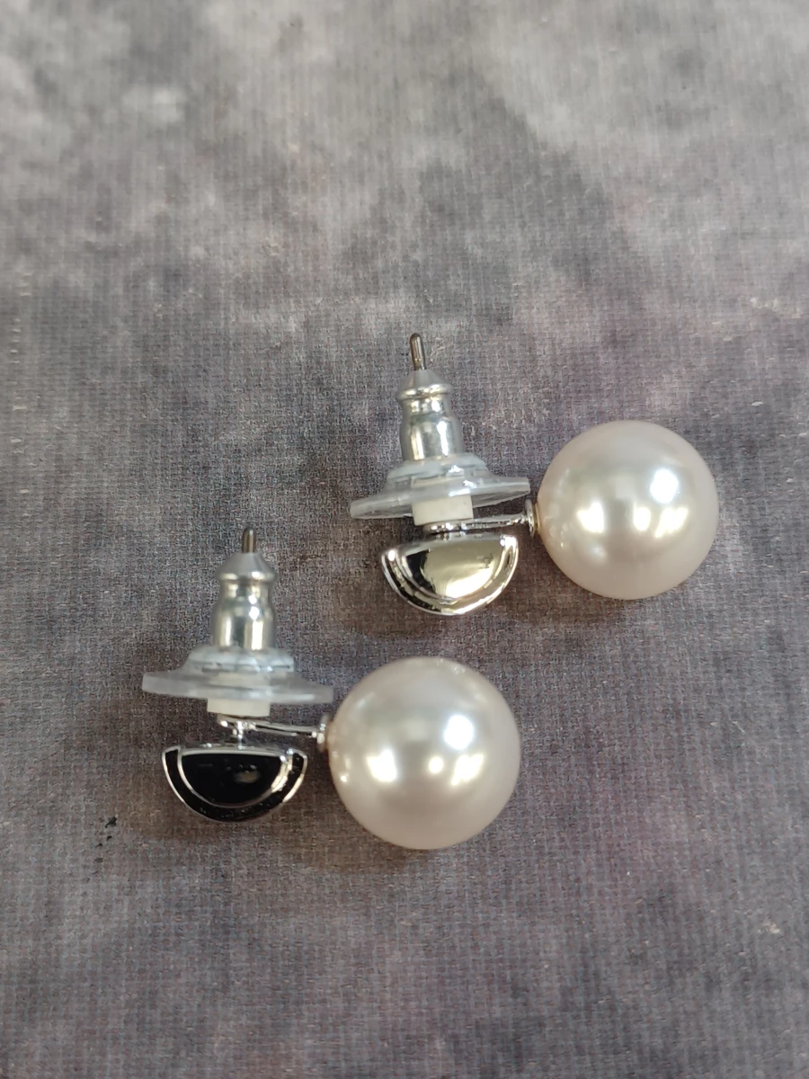 Elegante sieradenset met strass en parel-details  - Zilverkleurig / stainless steel - foto 29