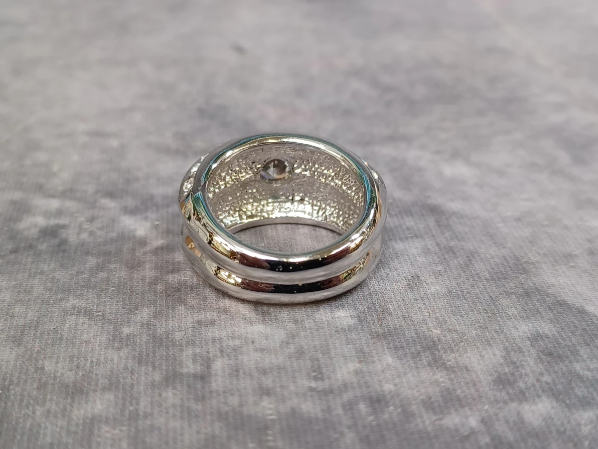 Elegante sieradenset met strass en parel-details  - Zilverkleurig / stainless steel - foto 4