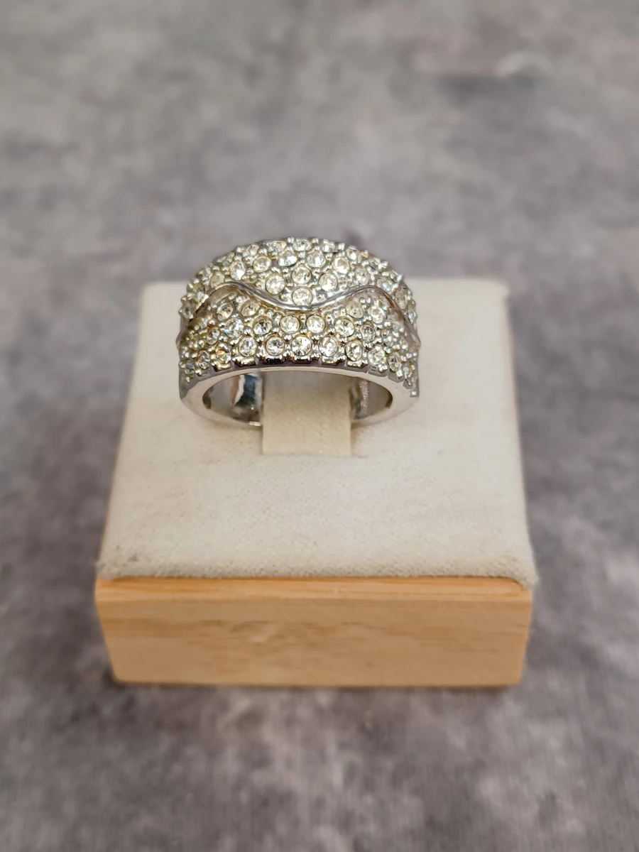 Elegante sieradenset met strass en parel-details  - Zilverkleurig / stainless steel - foto 5