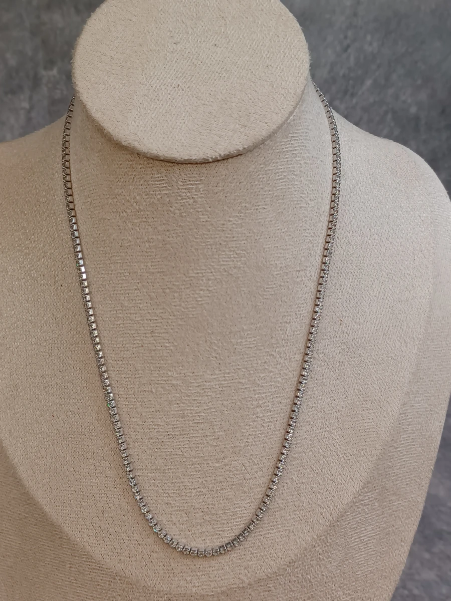 Elegante sieradenset met strass en parel-details  - Zilverkleurig / stainless steel - foto 21