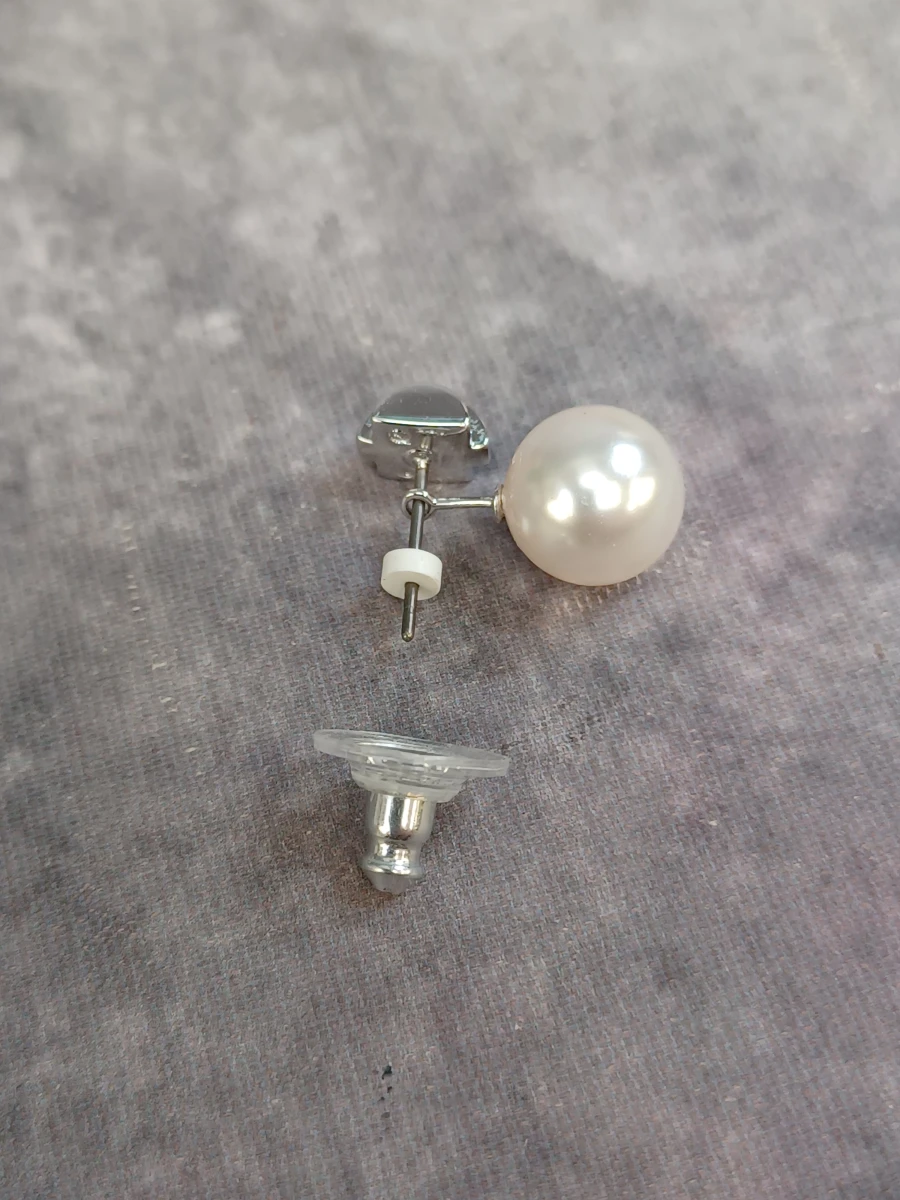 Elegante sieradenset met strass en parel-details  - Zilverkleurig / stainless steel - foto 28