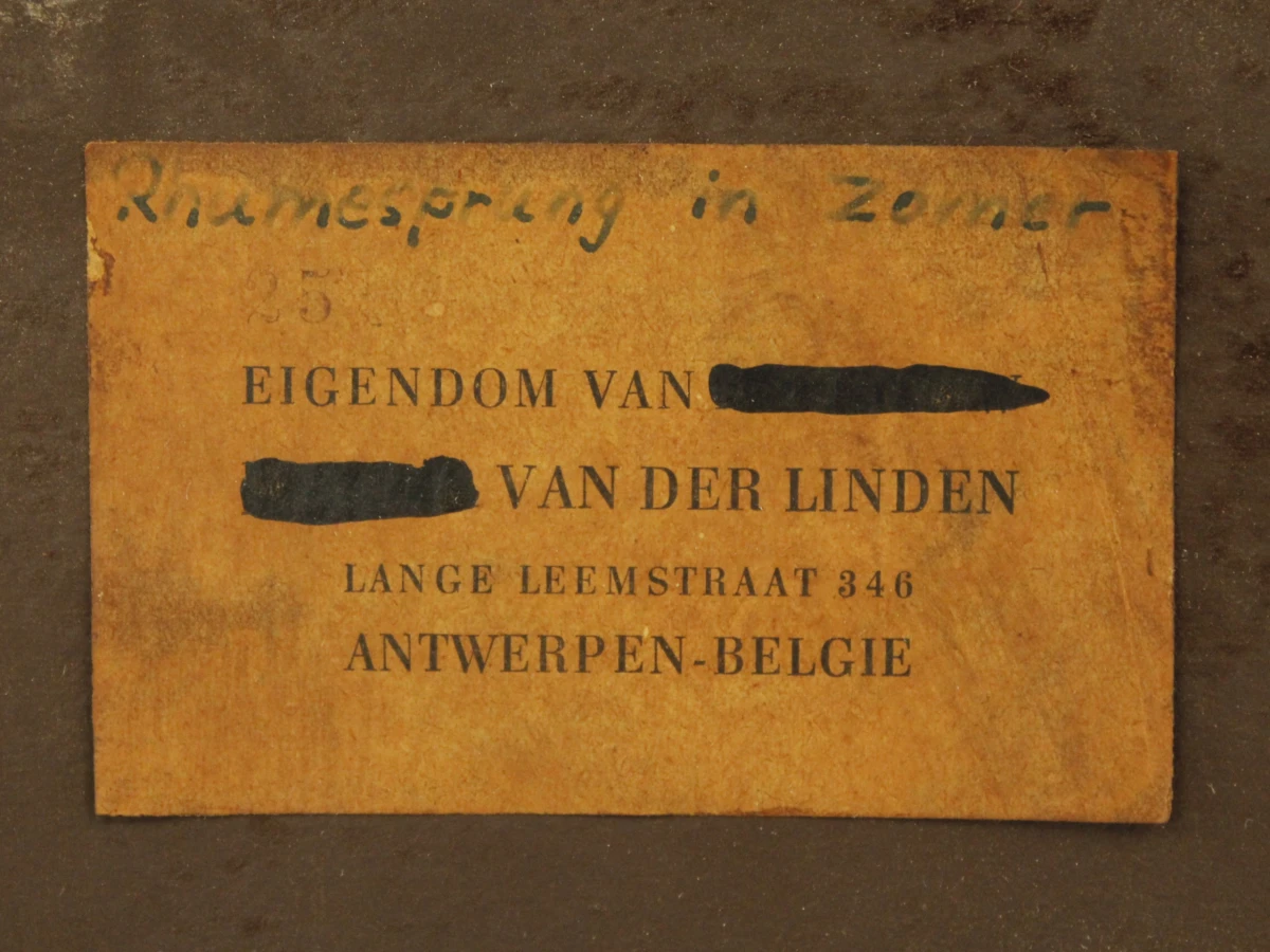 Lode van der Linden (1888–1960) "Rhumespring in zomer" - foto 9