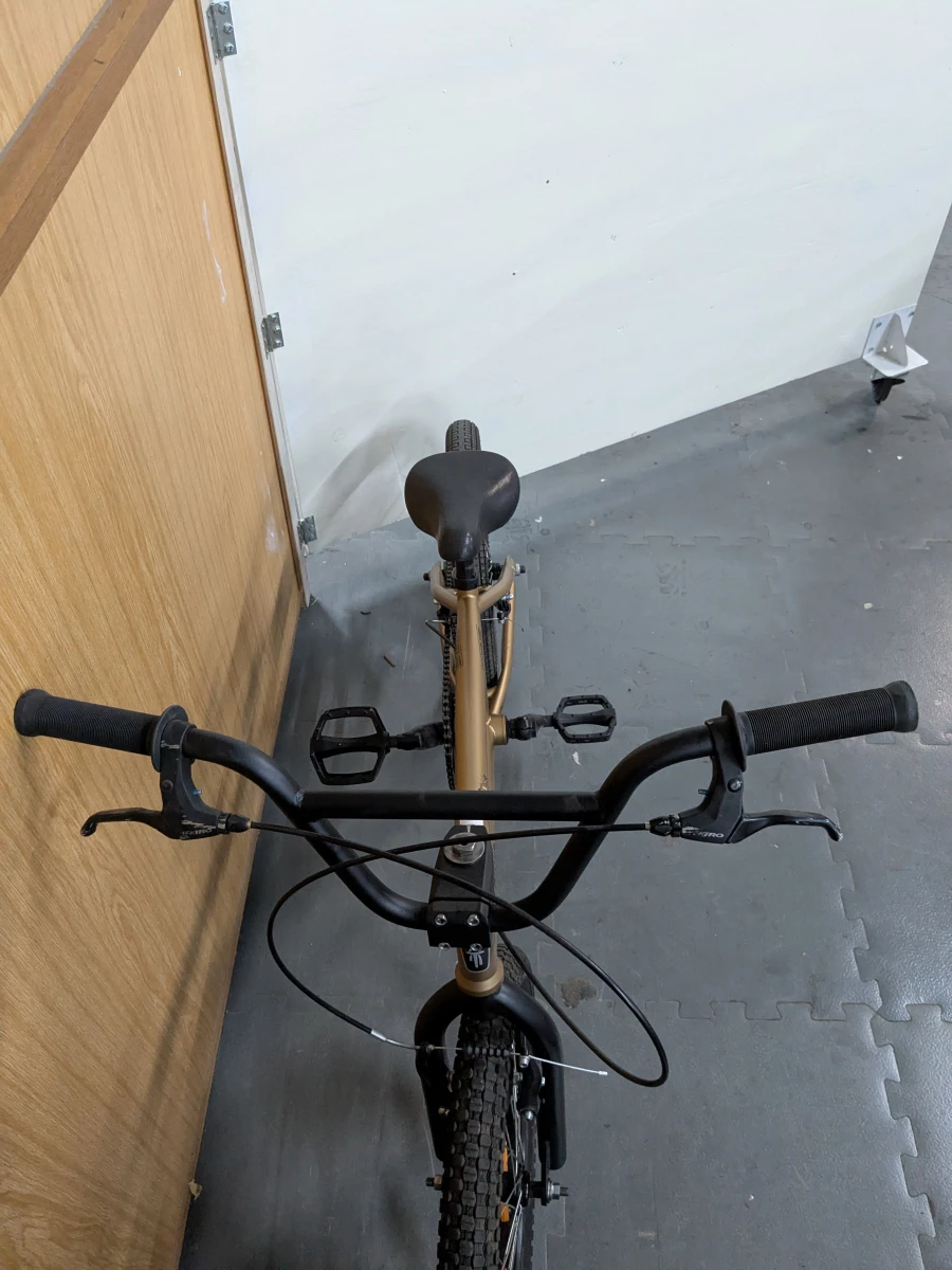 Goudkleurige BMX fiets - foto 6