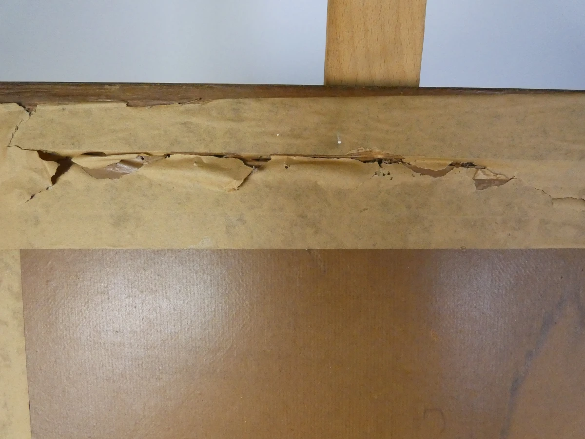 Ingelijste litho 'Veldweg' - foto 13