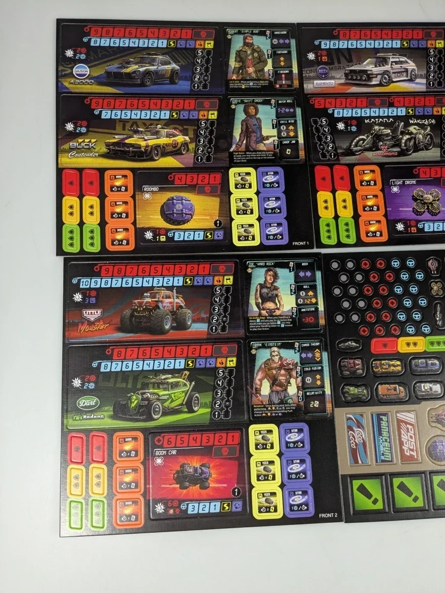 Death roads: All stars - gezelschapspel - foto 4
