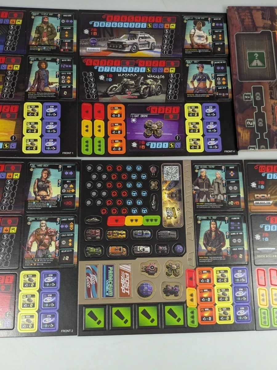 Death roads: All stars - gezelschapspel - foto 5